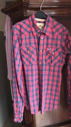 Herenhemd Hollister maat XL, Kleding | Heren, Overhemden, Ophalen of Verzenden, Zo goed als nieuw, Hollister, Halswijdte 43/44 (XL)
