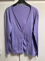 Lila/paarse cardigan maat 50, Kleding | Dames, Ophalen of Verzenden, Zo goed als nieuw
