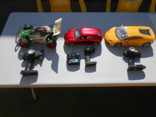 rc auto's 3 stuks, Hobby en Vrije tijd, Modelbouw | Radiografisch | Auto's, Ophalen of Verzenden