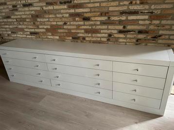 Vintage interlübke bureau-kasten / ladekasten beschikbaar voor biedingen