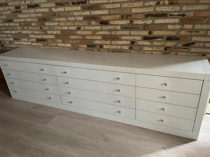 Vintage interlübke bureau-kasten / ladekasten, Huis en Inrichting, Kasten | Ladekasten, Gebruikt, Minder dan 100 cm, 50 tot 100 cm