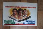 filmaffiche Claudia Cardinale Blood Brothers filmposter, Rechthoekig Staand, Ophalen of Verzenden, Zo goed als nieuw, A1 t/m A3