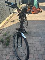 E-bike zwart/ blauw, Gebruikt, Versnellingen, 50 tot 53 cm, Ophalen
