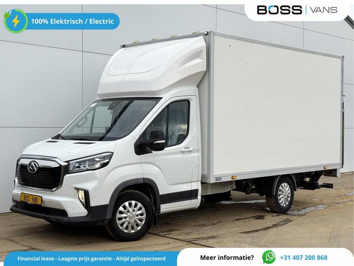 Maxus eDeliver 9 204PK 100% Elektrisch 72kWh Laadklep LED Ai, Autos, Camionnettes & Utilitaires, Entreprise, Achat, ABS, Caméra de recul