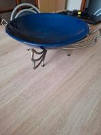 Tafel decoratie , schotel met statief, Tuin en Terras, Ophalen, Gebruikt