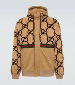 Gucci - Bomber en laine Jumbo GG (taille M, Kinderen en Baby's, Kinderkleding | Maat 176, Nieuw, Ophalen of Verzenden, Jongen