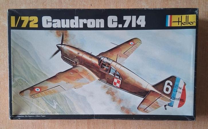 Caudron C.714, Heller, 1/72, Hobby en Vrije tijd, Modelbouw | Vliegtuigen en Helikopters, Nieuw, Vliegtuig, 1:72 tot 1:144, Heller