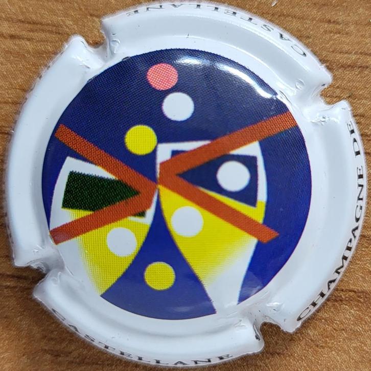 Champagnecapsule DE CASTELLANE Serie 17 nr.088a ** ZELDZ **, Verzamelen, Wijnen, Nieuw, Champagne, Frankrijk, Ophalen of Verzenden