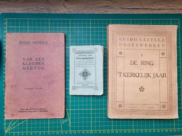 3x Guido Gezelle - uitgaves De Meester beschikbaar voor biedingen