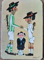 Oude kalenderkaart 1975 - thema voetbal (karikatuur), Verzamelen, Foto's en Prenten, Ophalen of Verzenden, Gebruikt, Overige onderwerpen