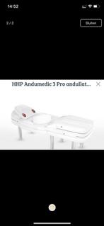 Andullatiematras met tafel Andumedic 3 pro white, Ophalen, Zo goed als nieuw