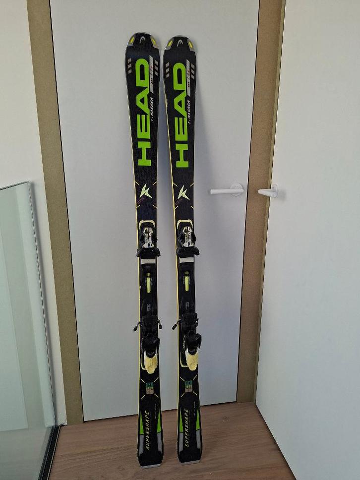 Head Ski Supershape I.Magnum 163cm, Sport en Fitness, Skiën en Langlaufen, Gebruikt, Ski's, Ski, Head, Carve, Ophalen