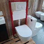 Showroommodel hangtoilet mat wit incl inbouwreservoir nr197, Enlèvement ou Envoi, Neuf