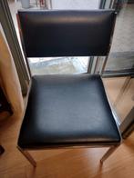 2 stoelen, Maison & Meubles, Chaises, Noir, Enlèvement, Utilisé, Cuir