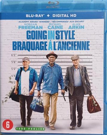 blu ray GOING IN STYLE - MORGAN FREEMAN -  MICHAEL CAINE.. beschikbaar voor biedingen