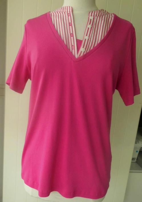 Prachtige “HAPPY day DAMART” blouse maat 42, Kleding | Dames, Blouses en Tunieken, Zo goed als nieuw, Maat 38/40 (M), Overige kleuren