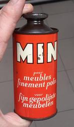 MIN Minolin Polish voor gelakt hout en piano. Brasso Zebra, Ophalen of Verzenden, Gebruikt, Verpakking