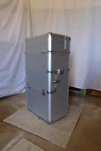 Malette trolley de maquillage 2 en 1 + accessoires, Enlèvement, Comme neuf, Argent, Accessoires