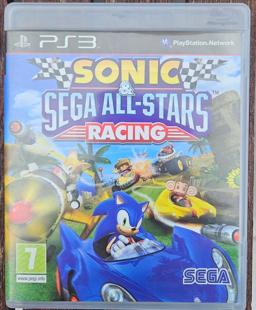 Sonic Sega All Stars Racing, Games en Spelcomputers, Games | Sony PlayStation 3, Ophalen of Verzenden, Zo goed als nieuw