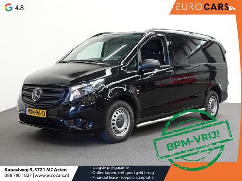Mercedes-Benz Vito 114 CDI Lang Automaat Navigatie Airco Blu, Auto's, Bestelwagens en Lichte vracht, Bedrijf, ABS, Centrale vergrendeling