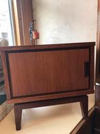 Set vintage nachtkastjes teakhout Scandinavische stijl, Huis en Inrichting, Ophalen