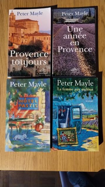 4 Livres de PETER MAYLE, éd. NIL, 94-98 beschikbaar voor biedingen