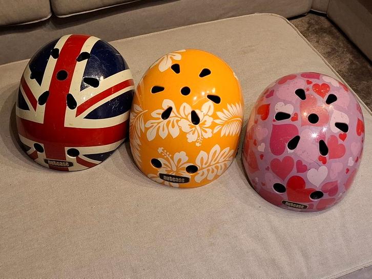 Fietshelmen Nutcase (Kinderen), Fietsen en Brommers, Fietsaccessoires | Fietshelmen, Gebruikt, Jongen of Meisje, S, Ophalen of Verzenden