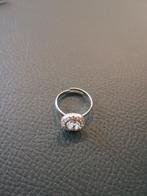 ring met Swarovski steentjes, Handtassen en Accessoires, Ringen, Ophalen of Verzenden, Zo goed als nieuw