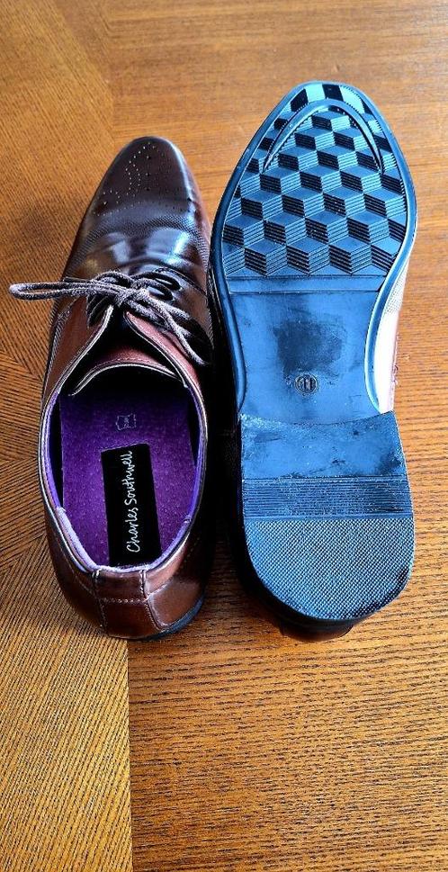 Luxe Heren Schoenen Charles Southwell Crompton 11 - Maat 44, Kleding | Heren, Schoenen, Zo goed als nieuw, Werkschoenen, Bruin