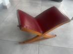 Vintage schommel voetenbank, Ophalen, Minder dan 50 cm, Gebruikt, 50 tot 75 cm