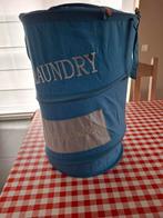 Opplooibare wasmand met veer., Ophalen, Zo goed als nieuw