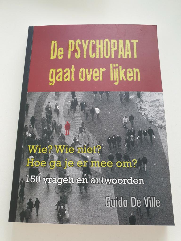 Guido de Ville - De psychopaat gaat over lijken, Enlèvement ou Envoi, Comme neuf, Guido de Ville