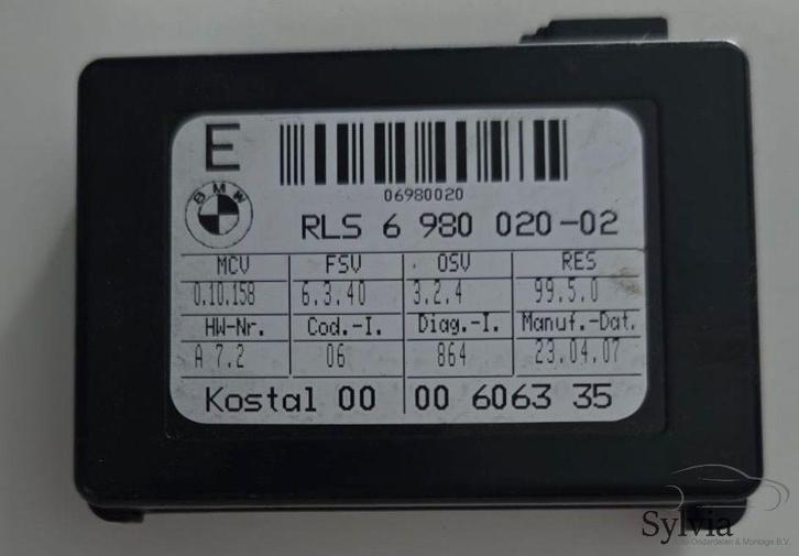 Regen licht sensor BMW 6 serie E63 E64 + LCI 61356980020 698, Auto-onderdelen, Elektronica en Kabels, Gebruikt, Ophalen of Verzenden