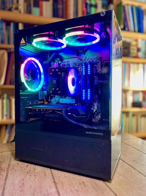 PC Gamer Ryzen 5 5600X + RTX 2060 | RGB | Windows 11 prêt, Informatique & Logiciels, Ordinateurs de bureau, Comme neuf, 4 Ghz ou plus