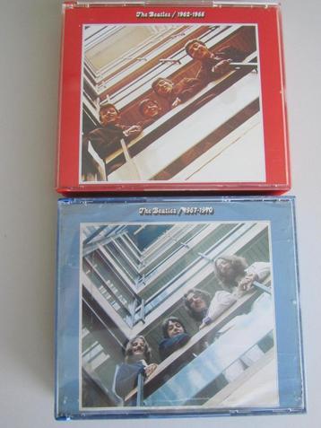 2 CD DOUBLES DES BEATLES « 1962-1966 » ET « 1967-1970 », Enlèvement ou Envoi, 1960 à 1980, Utilisé, Coffret