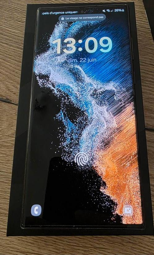 Samsung S22 Ultra + Protection Écran Clear Coat Fusion, Telecommunicatie, Mobiele telefoons | Samsung, Zo goed als nieuw, Overige modellen