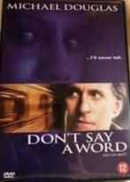 DV Don't say a word, Ophalen of Verzenden, Gebruikt, Actiethriller