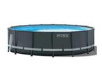 Zwembad intex rond 4.88x1.22m, Tuin en Terras, Zwembaden, Ophalen, Rond