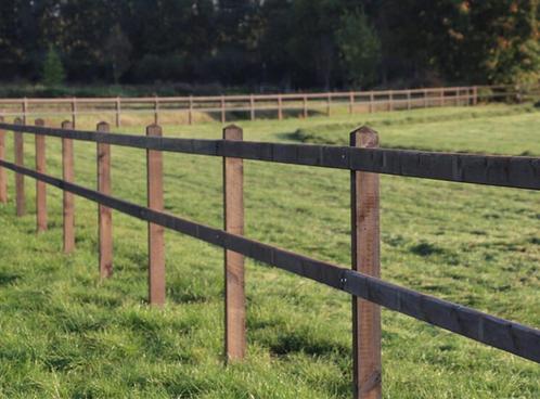 14. Houten omheining | paardenbak | paarden omheining, Dieren en Toebehoren, Stalling en Weidegang, Weidegang, 4 paarden of pony's of meer