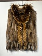Gilet fourrure lapin, Kleding | Dames, Bodywarmers, Ophalen of Verzenden, Zo goed als nieuw