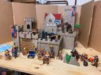 Playmobil kasteel 6000 + 6038 + 6373, Ophalen of Verzenden, Zo goed als nieuw, Complete set
