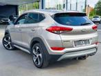 Hyundai Tucson 🟢1.6 ESSENCE 177CV - CUIR - GPS - AIRCO CA, Gebruikt, 4 cilinders, Beige, Bedrijf