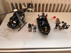 Playmobil heli en boot swat, Ophalen, Zo goed als nieuw, Complete set