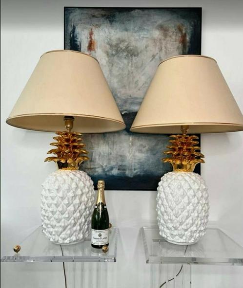 Ananaslampen Maison Lancel, Huis en Inrichting, Lampen | Lampenkappen, Gebruikt, Ophalen