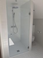 Doucheglas op maat, Ophalen, Nieuw, Chroom, Douche