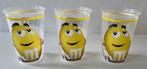 M&M's set van 3 kopjes 45cl 13x6,5 cm, Verzenden, Zo goed als nieuw, Waterglas