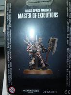 Warhammer 40K. Chaos Space Marines: MASTER OF EXECUTIONS., Ophalen, Nieuw, Warhammer 40000, Figuurtje(s)