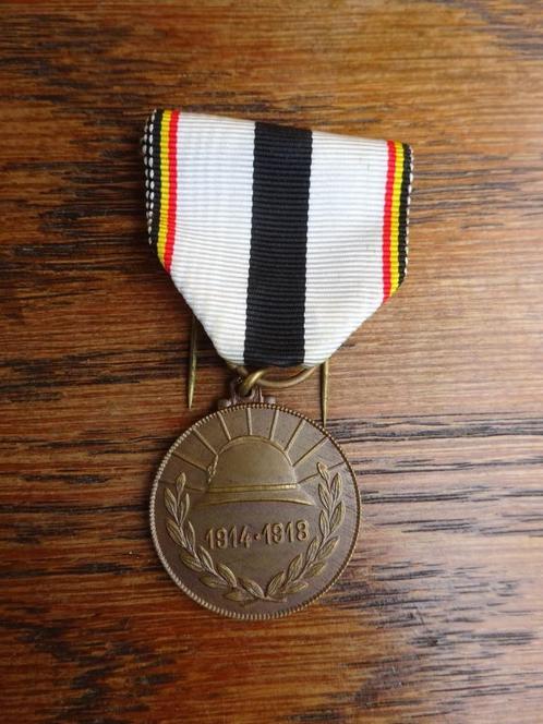 Medaille erkentelijkheid Gent 1914-1918, Verzamelen, Militaria | Algemeen, Landmacht, Lintje, Medaille of Wings, Ophalen of Verzenden