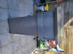 Inox afvalbak, Ophalen, Gebruikt