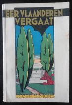 Eer Vlaanderen vergaat - J. Simons - 1943, Ophalen of Verzenden